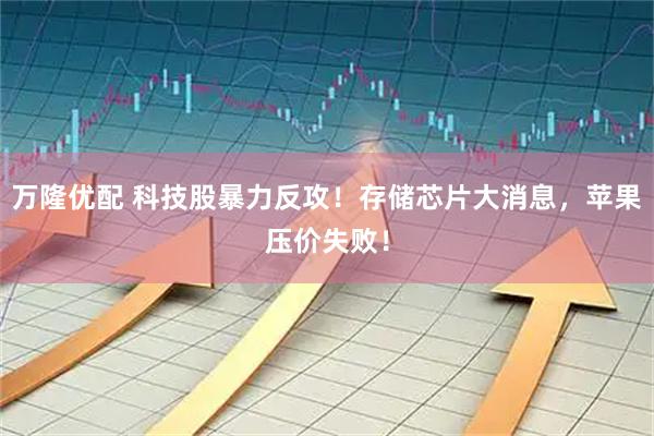 万隆优配 科技股暴力反攻！存储芯片大消息，苹果压价失败！